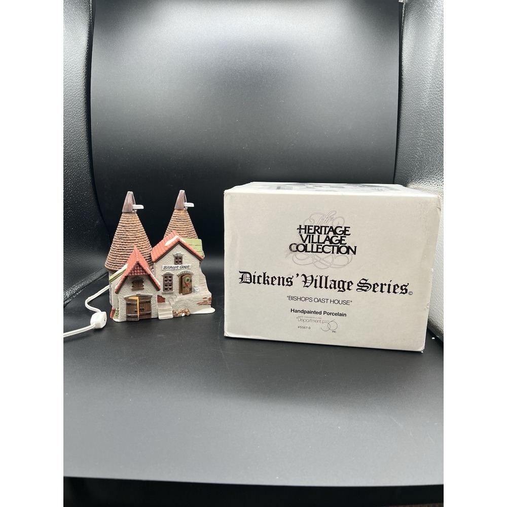 🏘️Dept 56 Heritage Village Dickens Village Series "Bishops Oast House" –Retired